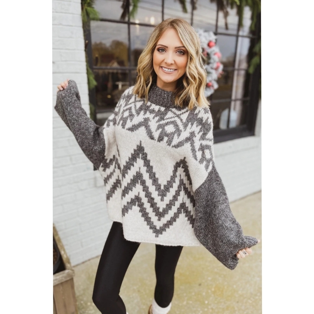 Free People New Nordic Pullover - NWT $168 B-9